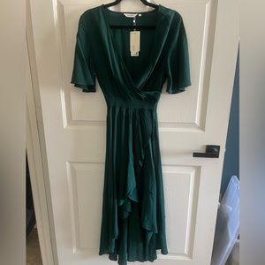 Faux Wrap Dress